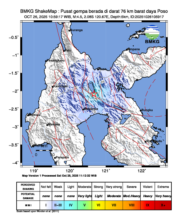 Shakemap