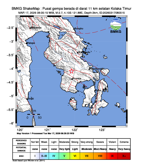 Shakemap