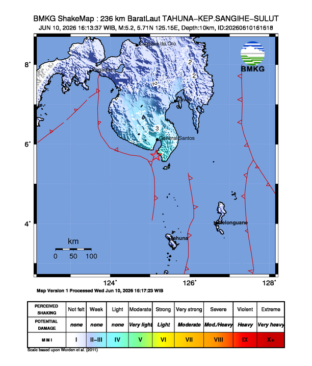 Shakemap