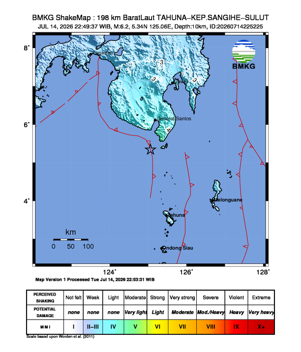 Shakemap